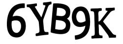 Retype the CAPTCHA code from the image
